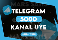 Telegram 5000 kanal/grup üyesi
