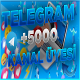 TELEGRAM 5.000 KANAL ÜYESİ 