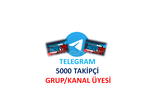 TELEGRAM 5000 TAKİPÇİ