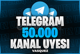 ⭐ TELEGRAM 50.000 Kanal / Grup Üyesi ⭐