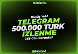 ⭐Telegram 500.000 Türk Görüntülenme