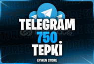 ⭐ TELEGRAM 750 Gerçek Tepki