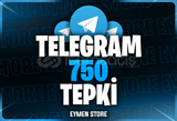 ⭐ TELEGRAM 750 Gerçek Tepki