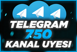 ⭐TELEGRAM 750 Kanal/Grup Üyesi [Anında]