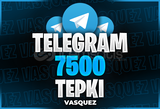 ⭐ TELEGRAM 7500 Gerçek Tepki ⭐