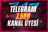 Telegram | 7500 Kanal Üyesi + Garantili