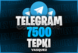 ⭐ TELEGRAM 7500 TEPKİ ⭐