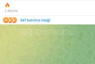 Telegram 850 istekli taze kasım kanal