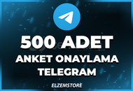 ⭐Telegram 500 Anket Oyu KALİTELİ