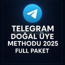 Telegram Doğal Üye Methodu 2025