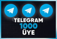 ⭐Telegram [GARANTİLİ] 1000 Gerçek Üye⭐