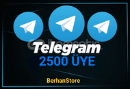 ⭐Telegram [GARANTİLİ] 2500 Üye⭐