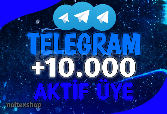 Telegram Gerçek 10.000 Kanal/Grup Üyesi Telegram Gerçek 10.000 Kanal/Grup Üyesi