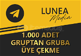 TELEGRAM GRUPTAN GRUBA ÜYE ÇEKME | 1000 ADET