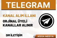 TELEGRAM KANAL ALINACAK