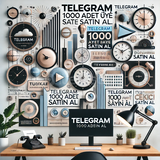 TELEGRAM KANAL /GRUP ÜYESİ 1000 ADET