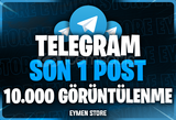 ⭐ TELEGRAM Son 1 Post 10.000 Görüntülenme