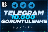 ⭐ TELEGRAM Son 10 Post 10.000 Görüntülenme 