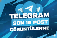 TELEGRAM SON 15 POST 5 BİN GÖRÜNTÜLENME