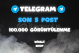 ⭐️TELEGRAM SON 5 POST 100.000 GÖRÜNTÜLENME⭐️