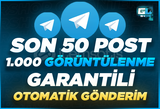 ⭐TELEGRAM SON 50 POST 1000 GÖRÜNTÜLENME HIZLI⭐