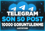 ⭐TELEGRAM SON 50 POST 10000 GÖRÜNTÜLENME⭐