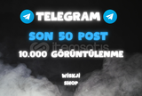 ⭐️TELEGRAM SON 50 POST 10.000 GÖRÜNTÜLENME⭐️