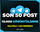 ⭐TELEGRAM SON 50 POST 10000 GÖRÜNTÜLENME HIZLI⭐