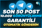 ⭐TELEGRAM SON 50 POST 10000 GÖRÜNTÜLENME HIZLI⭐