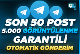 ⭐TELEGRAM SON 50 POST 5000 GÖRÜNTÜLENME HIZLI⭐