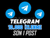 TELEGRAM SON POST 10.000 GÖRÜNTÜLENME