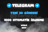 ⭐️TELEGRAM YENİ 30 GÖNDERİ 1000 GÖRÜNTÜLENME⭐️