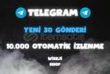 ⭐️TELEGRAM YENİ 30 GÖNDERİ 10.000 GÖRÜNTÜLENME