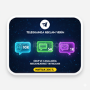 TELEGRAMDA REKLAM VERİN UYGUN FİYATA