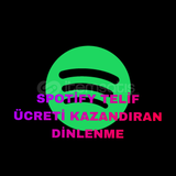 TELİF ÜCRETİ KAZANBİLECEĞİNİZ SPOTİFY DİNLENME