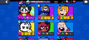 Temiz 60k ful karakterli hesap