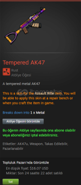 TEMPERED AK47 
