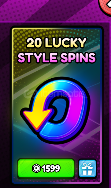 Tennis: Zero / 10 LUCKY STYLE SPIN  Tennis: Zero / 10 LUCKY STYLE SPIN