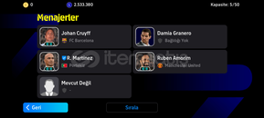 Tertemiz 2 menejerli fırsat hesabı