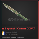 TERTEMİZ BAYONET ASKER KAMUFLAJLI |★ Bayonet |