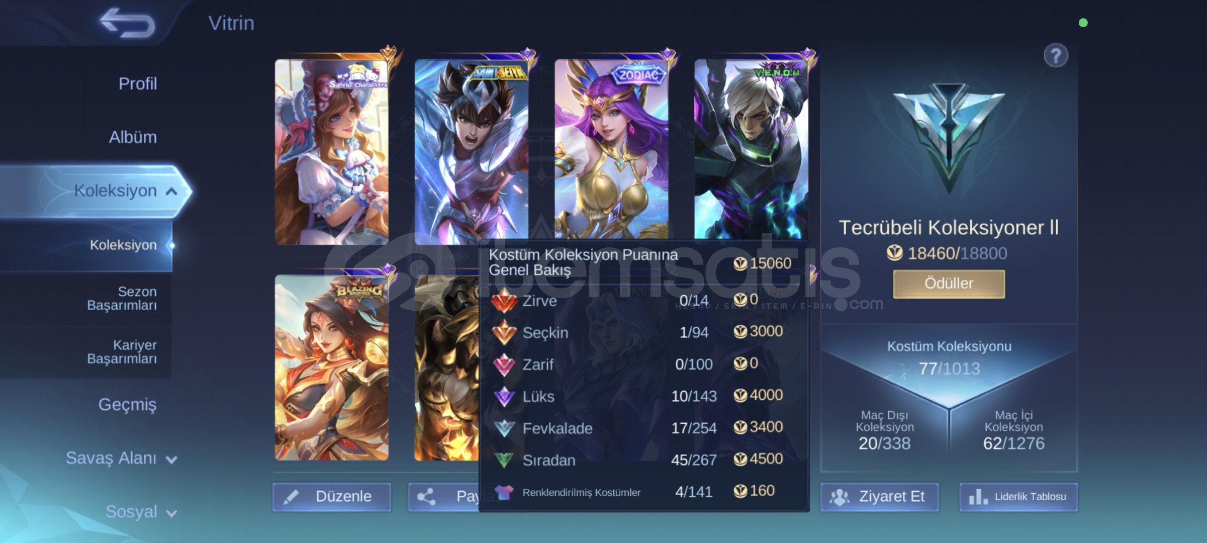 Tertemiz gökyüzü level 15 hesap Tertemiz gökyüzü level 15 hesap