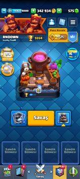 Tertemiz clash royale hesap