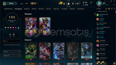 Tertemiz LoL hesabı cumaya kadar bu fiyat.