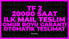 TF 2+2 OYUN 20000 SAAT | GARANTİ