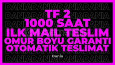 TF 2+3 OYUN 1000 SAAT | GARANTİ