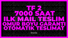 TF 2+3 OYUN 7000 SAAT | GARANTİ