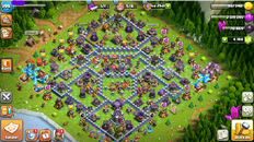 ✨TH 15 | SAVUNMALAR MAX | 199 LVL | 4180 Taş✨