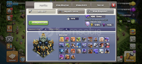 ⭐TH 17 COC⭐MAX HESAP⭐VİP DEMİRCİ⭐
