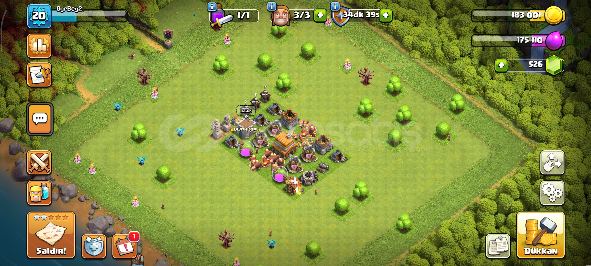 Th 4 savunmasız duvarsız köy nadir hesap Th 4 savunmasız duvarsız köy nadir hesap