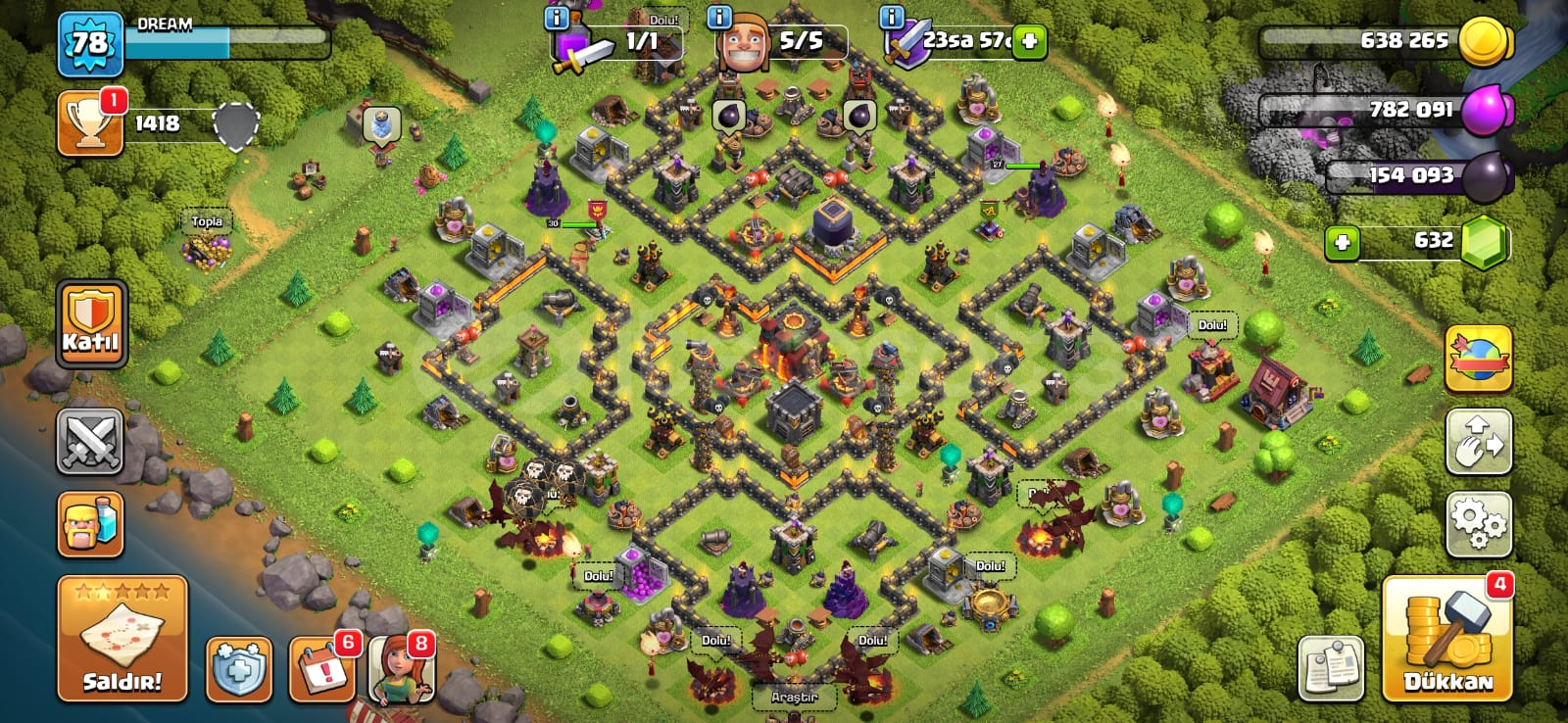 TH10+632Elmas+350Madalya+İsimHakkı+Ganimet TH10+632Elmas+350Madalya+İsimHakkı+Ganimet